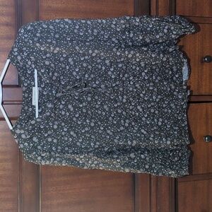 Lucky Brand Floral Print Women's Top